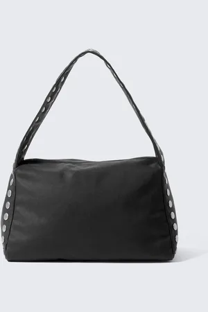 Weekday Studded Faux Leather Shoulder Bag