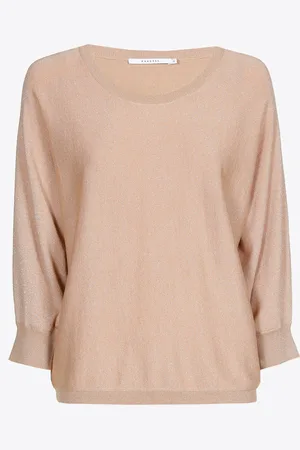 XANDRES Soepelvallende lurex pull