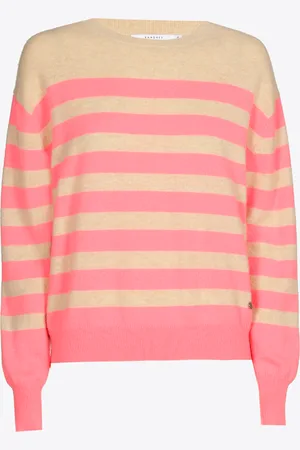 XANDRES Gestreepte pull van cashmere