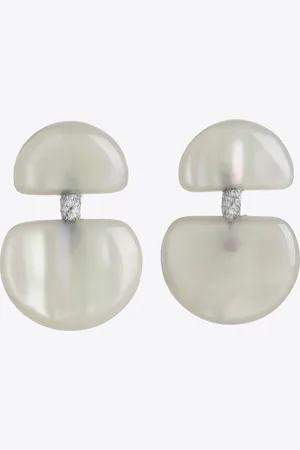 XANDRES Oorbellen met tweedelige hanger