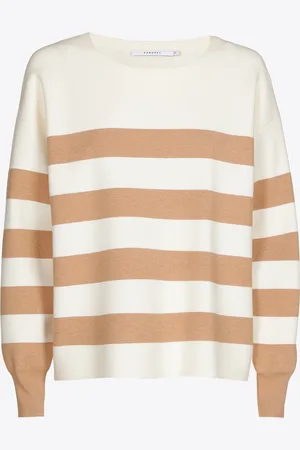 XANDRES Gestreepte pull in milanostof