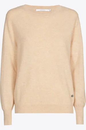 XANDRES Cashmere pull met ronde hals