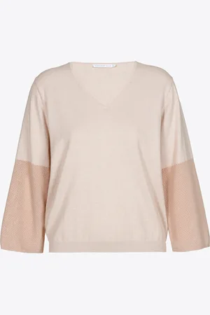 XANDRES Pull met fijne ajoursteek
