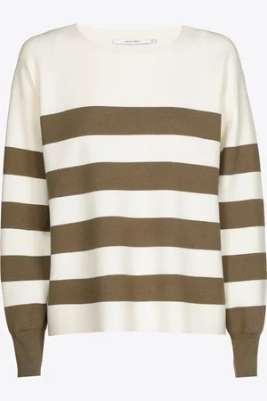 XANDRES Gestreepte pull in milanostof