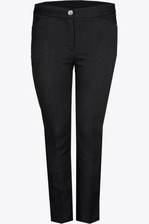 XANDRES Broek met fijne structuur