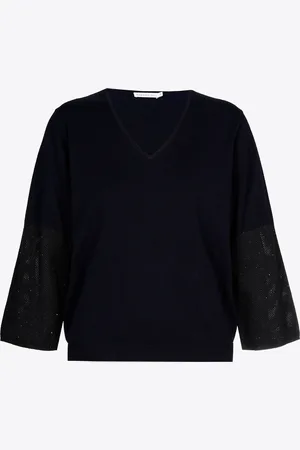 XANDRES Pull met fijne ajoursteek