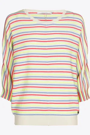 XANDRES Gestreepte pull met pofmouw