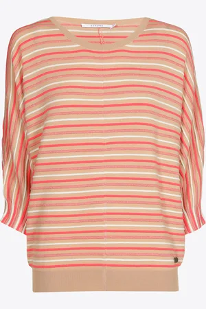 XANDRES Gestreepte pull met pofmouw