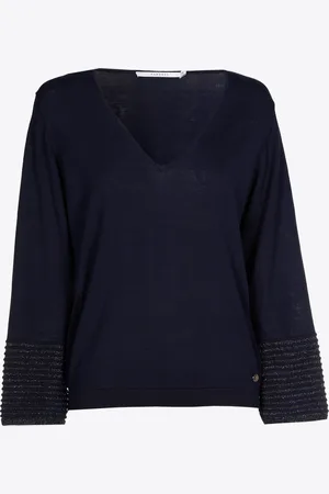 XANDRES Zomerse pull met zijde en lurex