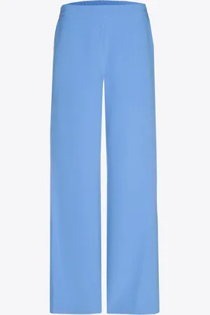 XANDRES Soepelvallende broek met wijde pijpen