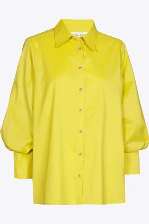 XANDRES Hemdblouse van krinkelstof