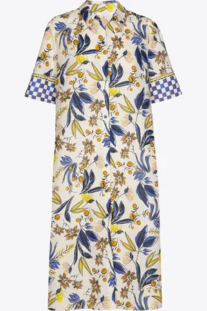 XANDRES Dolce Vita doorknoopjurk