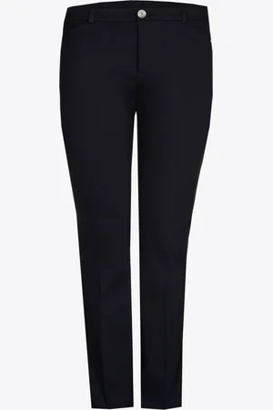 XANDRES Zachte broek met smalle pijpen