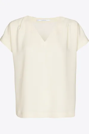 XANDRES Mouwloze blouse met V-hals