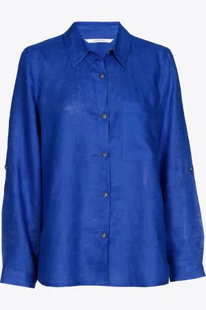 XANDRES Hemdblouse in zomers linnen