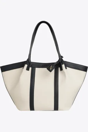 XANDRES Elegante tas met linnenstructuur