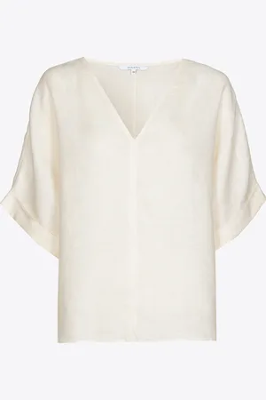 XANDRES Blouse in zomers linnen