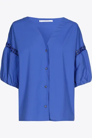 XANDRES Blouse van organisch katoen