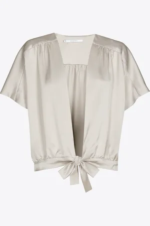 XANDRES Blouse van glanzende stof