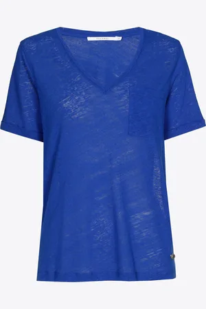 XANDRES Basis T-shirt met V-hals