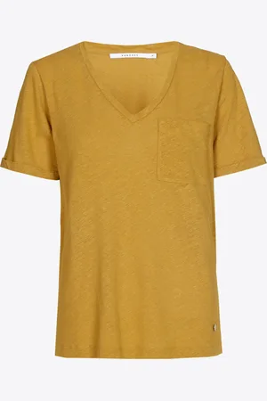 XANDRES Basis T-shirt met V-hals