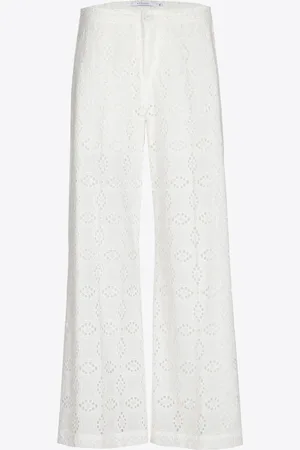 XANDRES Rechte broek met broderie