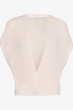 XANDRES Mouwloos gilet met structuur