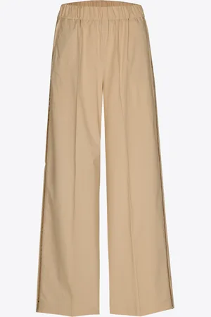 XANDRES Losse broek met entre deux