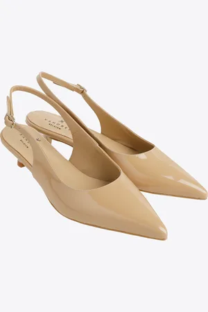 XANDRES Slingback met kitten heel