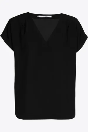 XANDRES Mouwloze blouse met V-hals