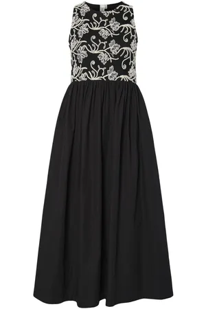 Y.A.S Miri Lang Koord Detail Midi Jurk