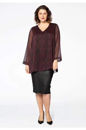 Basics Leren stretch rok 50