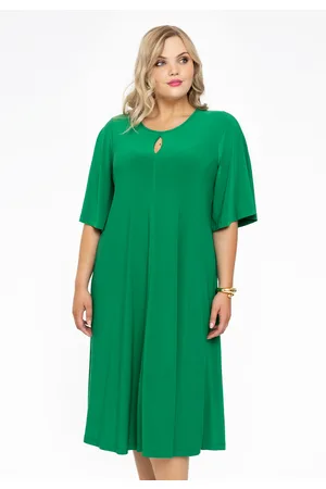 Basics Jurk A-lijn cirkelmouw DOLCE 50/52