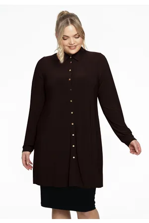 Basics Blouse met gouden knoopjes DOLCE 58/60
