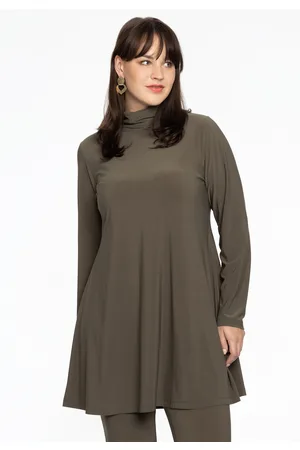 Basics Tuniek met col wide bottom 50/52