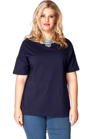 Basics T-shirt wijd COTTON 58/60
