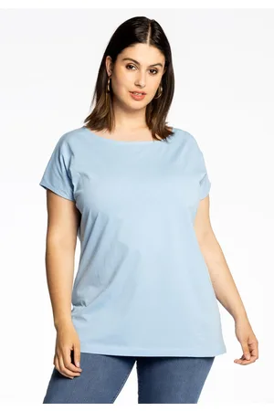 Basics T-shirt kapmouwen COTTON 46/48
