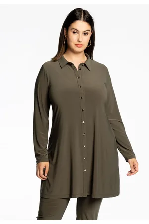 Basics Blouse met gouden knoopjes DOLCE 54/56