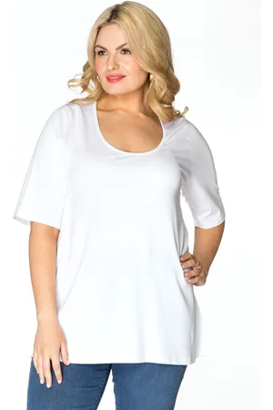 Basics T-shirt A-lijn VISCOSE 54/56