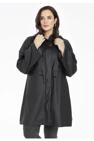 Basics Regenjas met capuchon 48