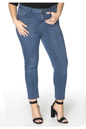 Basics Jeans 7/8 met rits 52