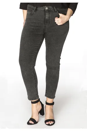 Basics Jeans 7/8 met rits 48