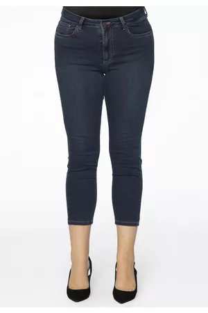 Basics Jeans 7/8 met rits 42