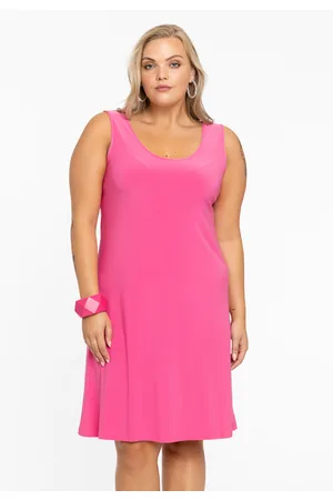 Basics Jurk mouwloos wijd DOLCE 50/52