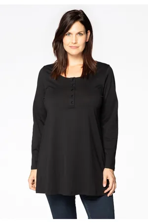 Basics Tuniek flare knopen COTTON 46/48