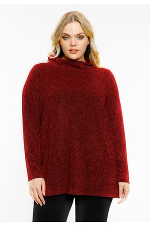 Basics Shirt A-lijn turtle neck SPARKLE 50/52