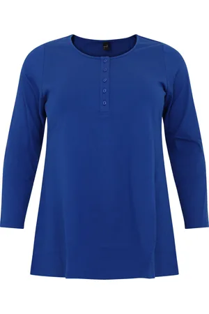 Basics Tuniek flare knopen COTTON 42/44