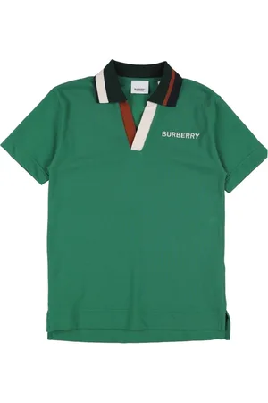 Burberry polo cheap shirt kids green