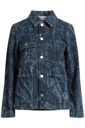 RED Valentino COATS & JACKETS - Denim outerwear - on YOOX.com