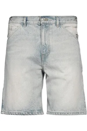 Courrèges BOTTOMWEAR - Denim shorts - on YOOX.com